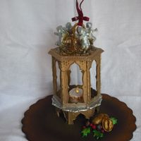 Wiseman's Lantern This is a lantern (made in 3 parts ) that I made completely out of gumpaste for the window display of a jewelry store for the holidays....