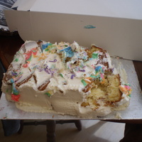 25Th Anniversary Cake That Never Made It... I spent 3 days making this cake for my parents 25th anniversary party. I finished decorating it the morning of the party and on the way to...