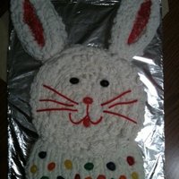 Bunny Cake My Grandmommy used to make these every year, so I tried to make a slightly fancier version of what she used to do.