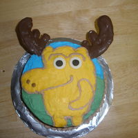 Moose A. Moose Smash cake for a 1 year old of Moose A. Moose from Nick Jr.