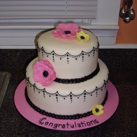 Pink Anemones This is a cake I did for a bridal shower at work. It also served as practice for the wedding cake that I did recently. I was happy with how...