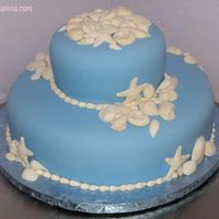Seashells This cake was inspired by one from Pinkcakebox.com