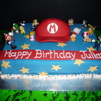 Super Mario Cake 