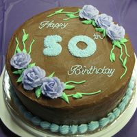 50Th Birthday I made this cake for my mother-in-laws 50th birthday party. TFL