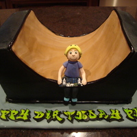 Little Boy On Halfpipe 