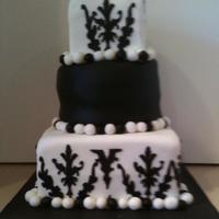 Damask Cake 