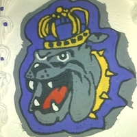 James Madison University This was my first Frozen Buttercream Transfer.