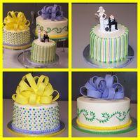 My First Wedding Cake This is my first wedding cake, and it was for my sister. I obviously still need lots of practice, but I am learning daily and love what I...