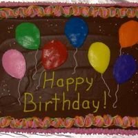 Happy Birthday Funny story. My husband said his friend, Mark, needed a birthday cake for his mother on the weekend. The date got put off and they ended up...