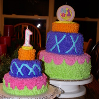 Hugs & Stitches 1St Birthday Buttercream