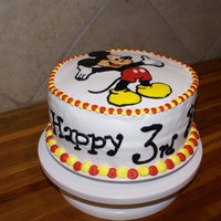 Mickey Mouse Mickey Mouse Birthday Cake for my little boy!