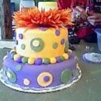 Shower Cake Made this for some friends for a post wedding shower.