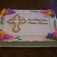 Minister Reception WASC with buttercream icing.