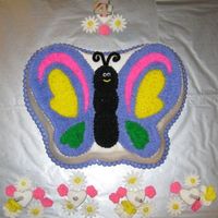Butterfly Cake Made this for my daughter. She loved it!