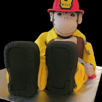Fire Monkey What a nightmare. This cake taught me the GREAT importance of proper framing for a sculpted cake. Waking up this morning expecting what I...