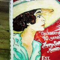 Redbook Portrait this is the first gel portrait I ever did. I was recreating a 1920's redbook issue.