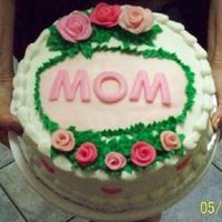 Mothers Day In A Rush! I just made this cake today for a bake sale tomorrow! (benifiting "Feed The Children") I used a confetti cake mix and white BC....