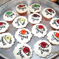 Eye Thank You's... I did these for my son's 5th grade class. He recently had eye surgery and had to have a lot of help at school, especially from his...