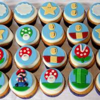 Mario Brothers I had inspiration for the cupcakes from many and CC. They were so much fun to make!