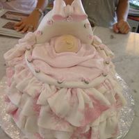 Little Baby Fondant and stencil work.