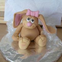 Sad Bunny belongs to my " sad bunny cake" , made of fondant