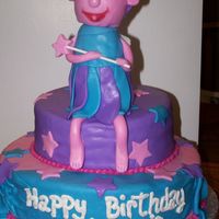 Abby Cadabby covered in MMF. abby cadabby is made from RCT and MMF. was asked to recreate a picture the mom found online. thought i did pretty good....