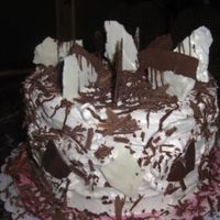 Crazy Chocolate Cake I did for a small get together. I just went crazy, and had some fun.