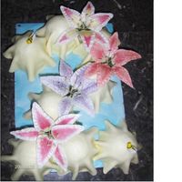 Lily's I made this for my daughter Lily. The bees represent her middle name Deborah (bee in Hebrew). Lemon cakes with lemon MMF. This is my first...