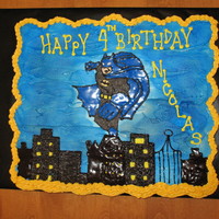 Batman Cupcake Cake All cupcakes!