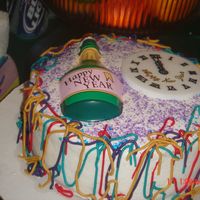 New Years Buttercream frosting.