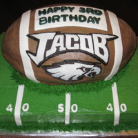 Eagles Birthday Cake 