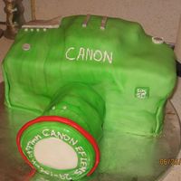 Canon Camera Cake 