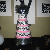 V's Bday Cake I loved this cake. It was for my cousins surprise bday party. She cried when she saw her cake (best feeling in the world for me as a new...