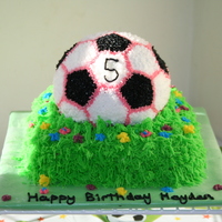 Soccer Ball Cake 