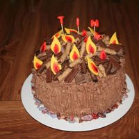Campfire Cake 