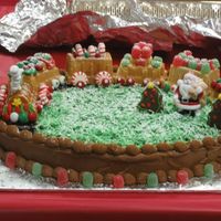 All Aboard The Christmas Train I used the new Williams-Sonoma train pan using Colette's Heavenly White Cake receipe. I decorated with gum drops and Christmas-colored...