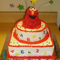 Elmo For my best friends Grandson's 2nd birthday.