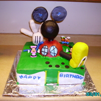 Mickey Mouse House Of Mouse Sister turning 4 and brother turning 1, both love Mickey Mouse house of Mouse. Had party together. They Loved it.