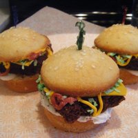 Hamburger Cupcales 