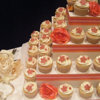 Pink Wedding Cupcakes 