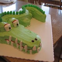 Alligator Cake 