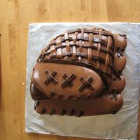 Baseball Glove Fondant 