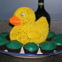 Duck Cake my first cake ever