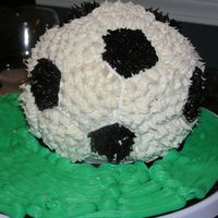 Soccer Ball Cake 