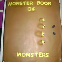 Book Of Monsters Book of Monsters from Harry Potter for my Mom. I am not completely happy with it but she loved it!