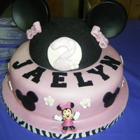 Minnie Mouse did for a 3rd birthday