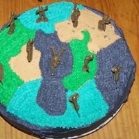 Camoflage Army Man Cake For A 10 Year Old Little Man. I made this cake for my son who wanted a marble camoflage cake. I got the recipes from here and they turned out great. The marble was...