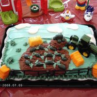 Z's Farm Cake I made this for my nephew's 7th Bday. He was so excited when he saw it. I think it is one of my best cakes.