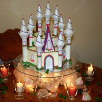 Cinderella's Castle Made for my sister birthday. it was a lot of fun to make