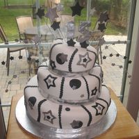 Sweet 15 All fondant, stars....